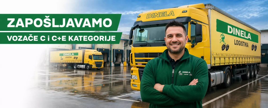 Obavijest za zapošljavanje vozača